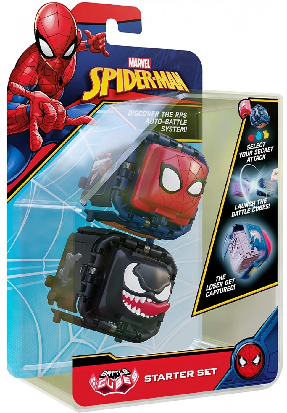 ΦΙΓΟΥΡΕΣ SPIDERMAN BATTLE CUBES - SPIDERMAN VS VENOM - Βιβλιοπωλεία  Εκδόσεις Μαλλιάρης Παιδεία, , 8411936995100, 8411936995100