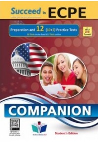SUCCEED IN MICHIGAN ECPE 12 PRACTICE TESTS COMPANION STUDENT'S EDITION - 2021 FORMAT 978-960-413-863-0 9789604138630