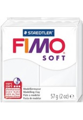 ΠΗΛΟΣ FIMO SOFT 57gr WHITE (0)