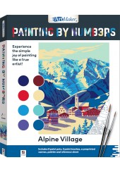 PAINTING BY NUMBERS - ALPINE VILLAGE