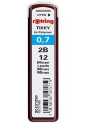 ΜΥΤΕΣ ΜΟΛΥΒΙΩΝ ROTRING 0,7 - 3 ΜΕΓΕΘΗ (2Β, Β, ΗΒ)