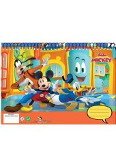 ΜΠΛΟΚ ΖΩΓΡΑΦΙΚΗΣ 23Χ33 40 ΦΥΛΛΑ ΜΕ STICKERS MICKEY