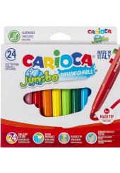 ΜΑΡΚΑΔΟΡΟΙ CARIOCA JUMBO 24 ΤΕΜ.