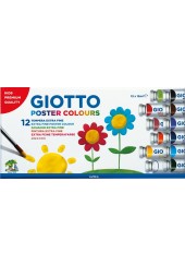 ΤΕΜΠΕΡΕΣ GIOTTO 12 ML 12 ΧΡΩΜΑΤΑ