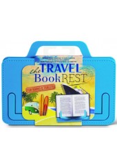 ΑΝΑΛΟΓΙΟ ΣΧΗΜΑ ΒΑΛΙΤΣΑΣ - THE TRAVEL BOOK REST - ΜΠΛΕ