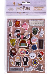 ΣΗΜΕΙΩΜΑΤΑΡΙΟ Α5 ΜΕ PUFF STICKERS HARRY POTTER