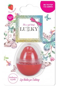 LIP BALM ΜΕ GLITTER ΣΕ ΒΑΖΑΚΙ - 4 ΧΡΩΜΑΤΑ  8056379145264