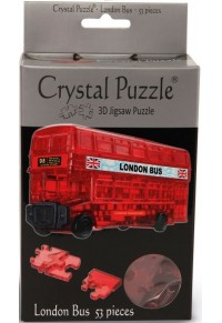 3D CRYSTAL PUZZLE - ΛΟΝΔΡΕΖΙΚΟ ΛΕΩΦΟΡΕΙΟ 53 ΤΕΜ.  4893718901297