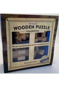 ΠΑΖΛ ΞΥΛΙΝΑ ΣΕΤ 4 ΤΕΜΑΧΙΩΝ - WOODEN PUZZLE COLLECTION - Βιβλιοπωλεία  Εκδόσεις Μαλλιάρης Παιδεία, ,