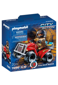 ΠΥΡΟΣΒΕΣΤΗΣ ΜΕ ΓΟΥΡΟΥΝΑ PLAYMOBIL CITY ACTION 71090  4008789710901