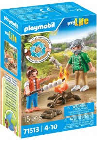 ΜΠΑΡΜΠΕΚΙΟΥ ΜΕ ΖΑΧΑΡΩΤΑ PLAYMOBIL MY LIFE 71513  4008789715135